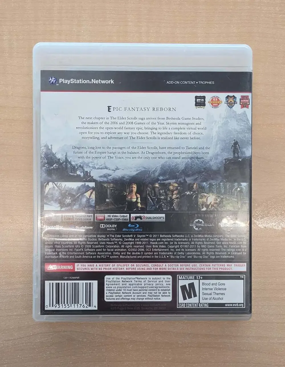 The Elder Scrolls V: Skyrim for PlayStation 3